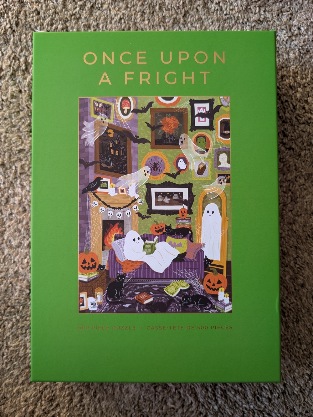 Hobbry "Once Upon a Fright" 500-Piece Puzzle